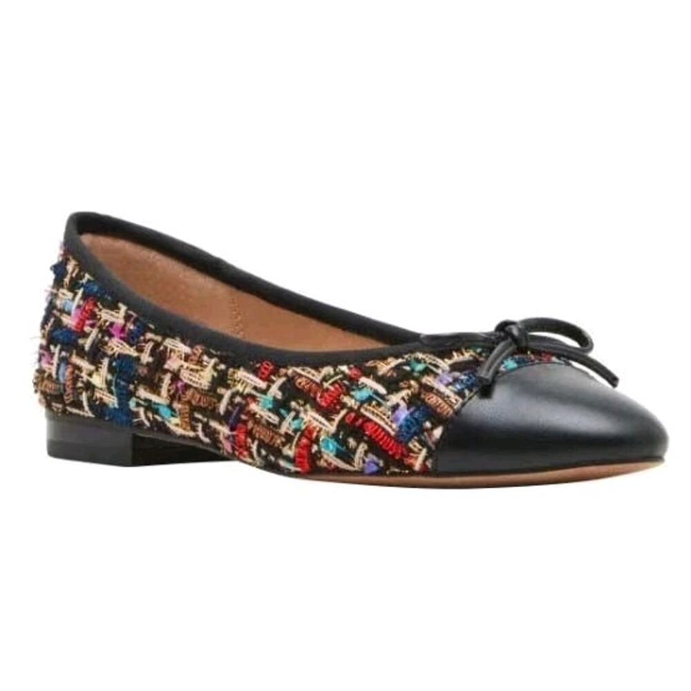 Steve Madden “Glossie” Fun Multi Color Ballet Flats Multi Color Size 8 New!